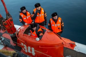 Экипаж подводного обитаемого аппарата АС-34