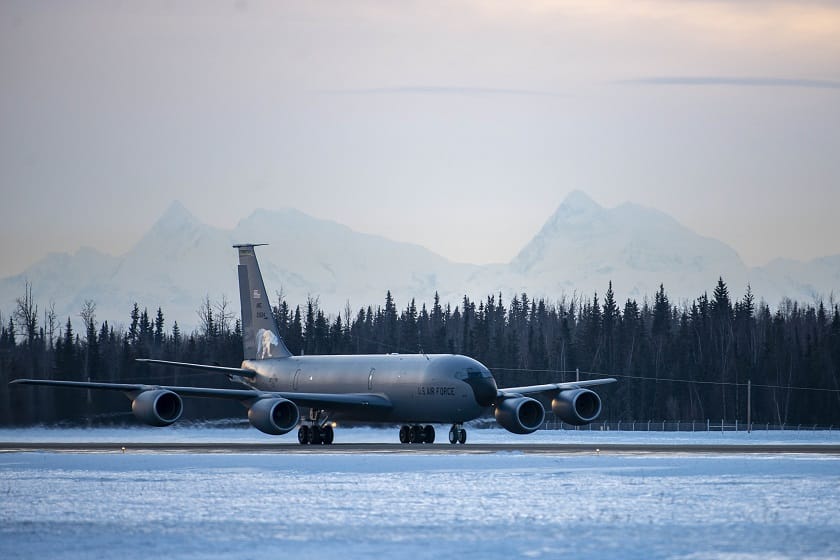 KC-135 на Аляске