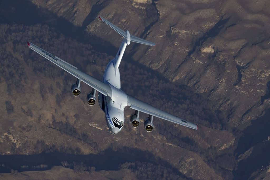 ил-76 в горах