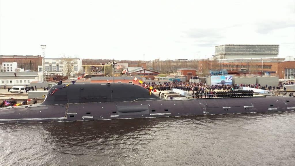 Атомный подводный ракетный крейсер четвертого поколения «Казань»