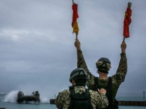 Военнослужащий Корпуса морской пехоты США