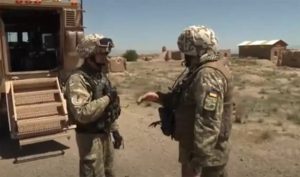 Военнослужащие Украины в Афганистане