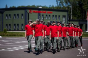 взвод курсантов центра "Авангард"