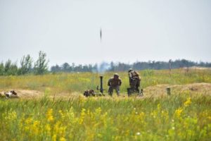 миномётчики США