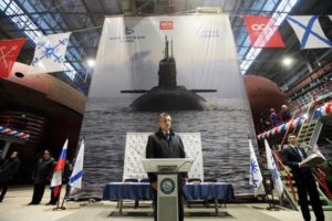 В России пройдет единый день закладки кораблей и подводных лодок для ВМФ РФ