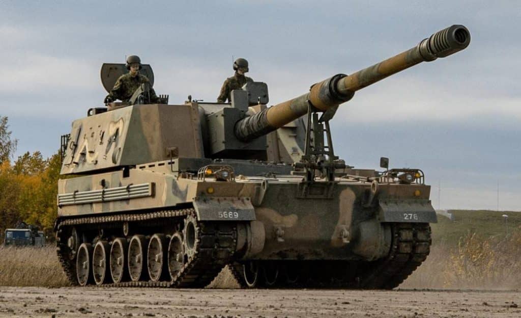 самоходная артиллерийская установка K9 Thunder