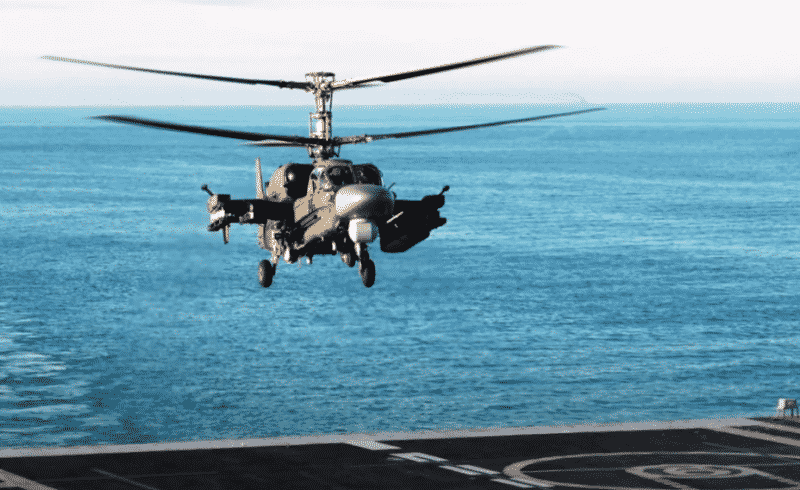 вертолет Ка-52К для ВМФ РФ