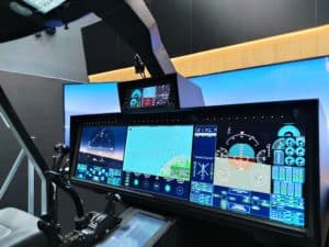 макет кабины перспективных российских вертолетов