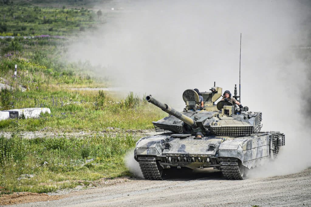 модернизированный до уровня Т-90М «Прорыв» танк