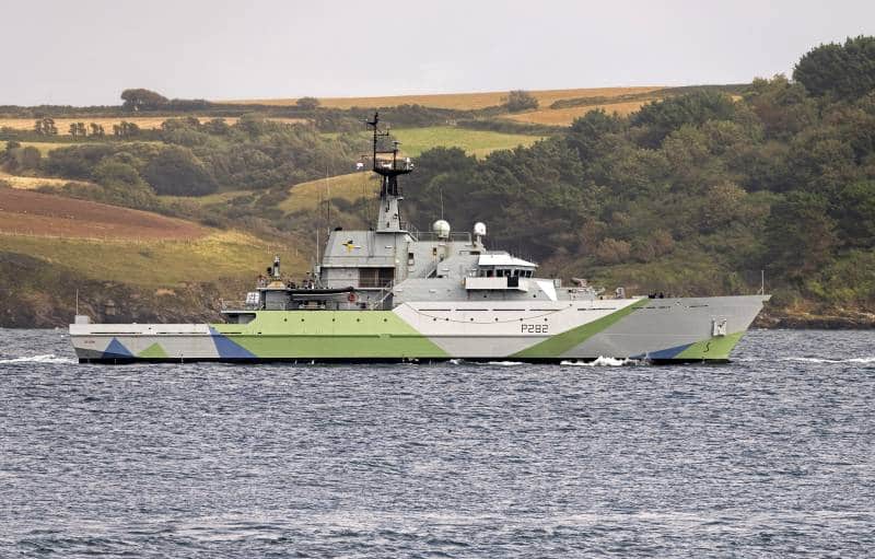 патрульный корабль HMS Severn
