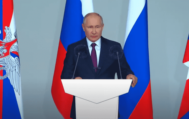 российский президент Владимир Путин