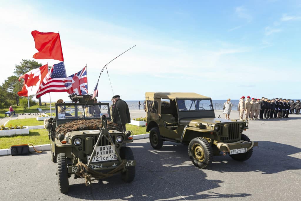 торжественный митинг в честь 80-летия прихода первого союзного конвоя «Дервиш»