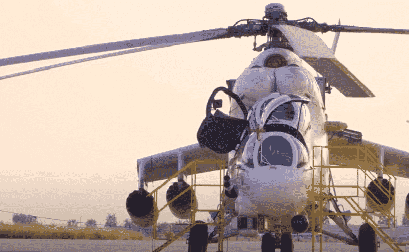 ударные вертолеты МИ-35П