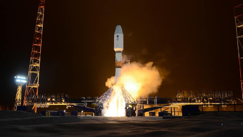 старт ракеты «Союз-2.1В»