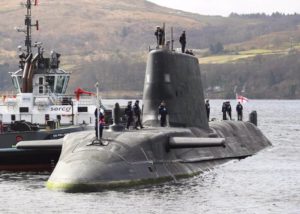 Атомная многоцелевая подводная лодка HMS Audacious типа Astute Одейшес