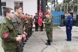 В Забайкалье стартовал «Юнармейский марафон»
