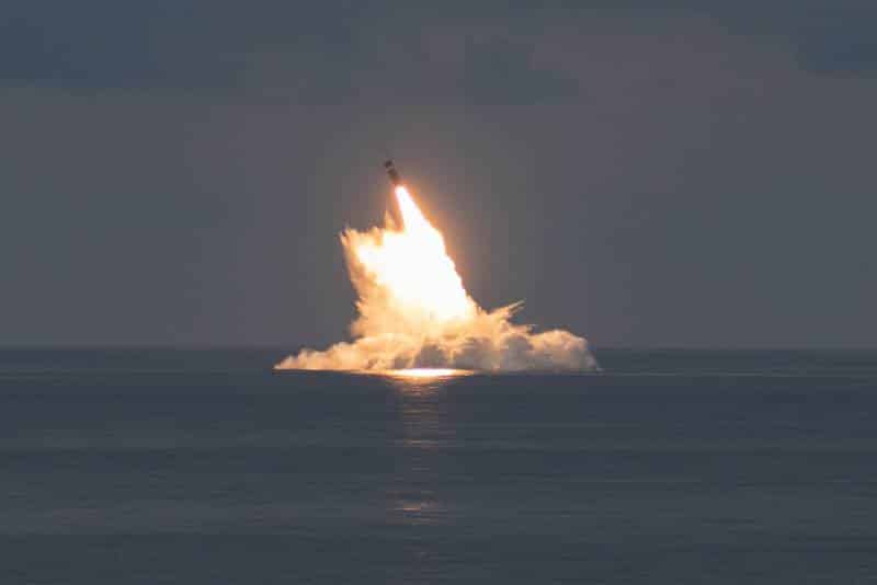 ВМС США провели испытание ракеты Trident II D5LE