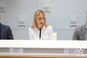 Д. Борисова приняла участие в пресс-конференции по вопросам патриотического образования