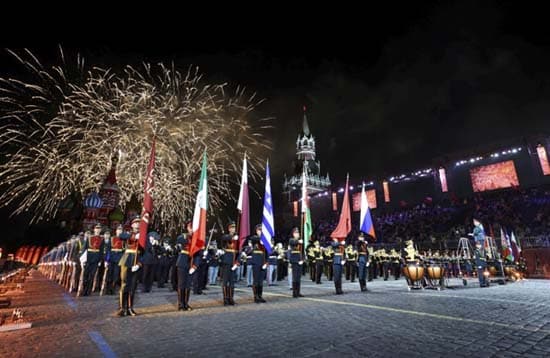 На Красной площади завершился Фестиваль «Спасская башня»