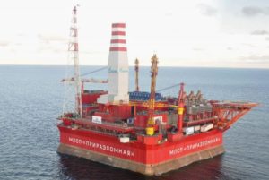 Нефтяная платформа МЛСП «Приразломная»
