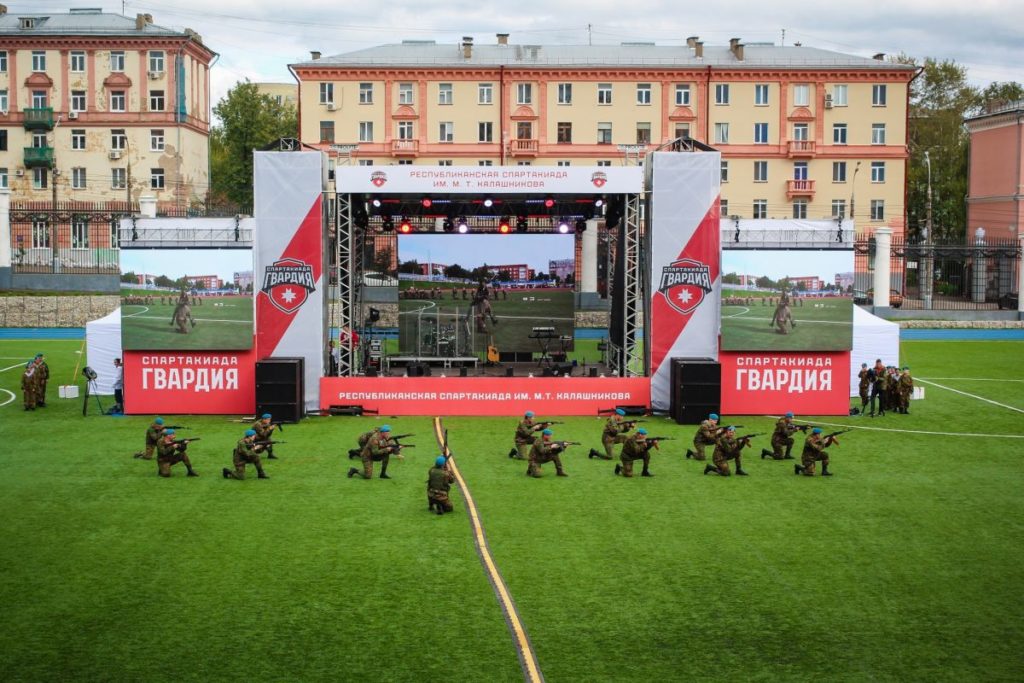 Финал республиканской спартакиады «Гвардия» состоялся в Ижевске