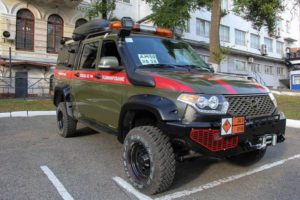 автомобиль групп разминирования на базе УАЗ-2363
