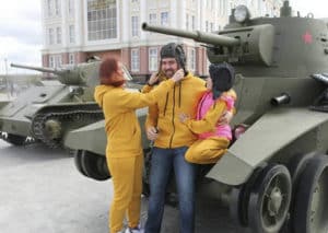 выставка современных и исторических танков