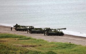 на Курильских островах стартовали военные учения