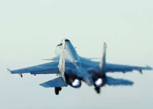 нанесение группового авиационного удара по объектам условного противника