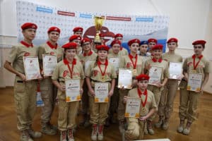 победители конкурса «ЮНАРМИЯ в кадре»