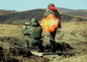стрельбы из огнеметов «Шмель»
