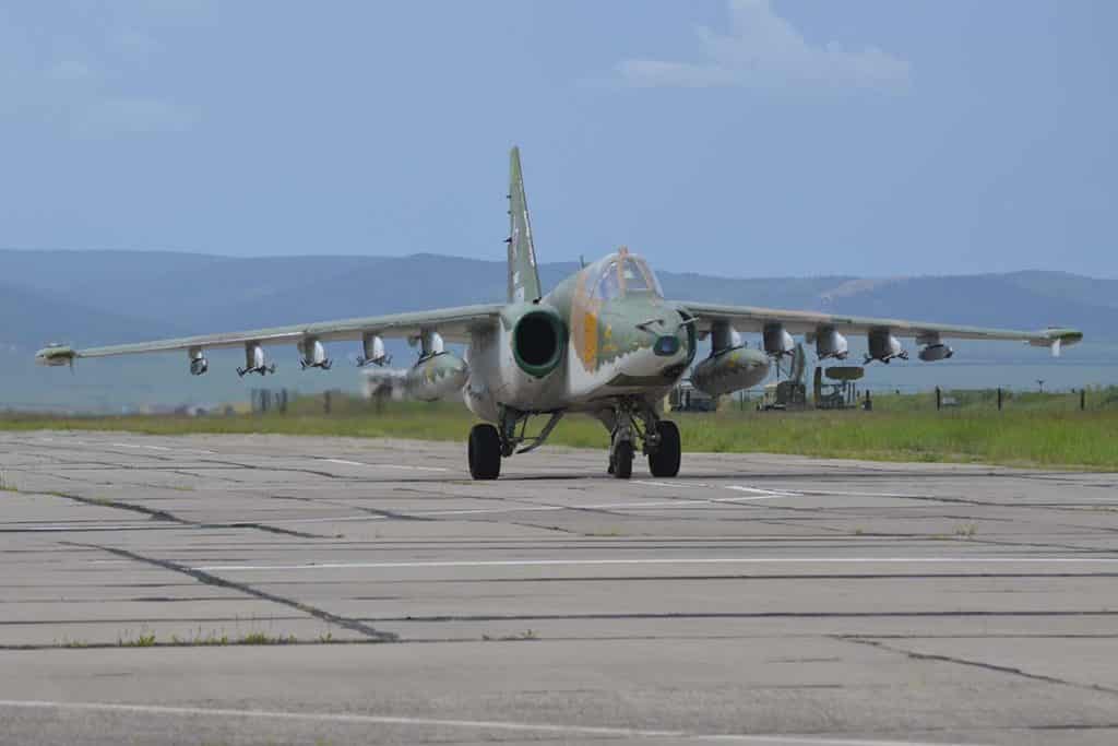 штурмовики Су-25 ВВО