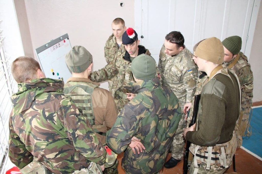 Военные инструкторы НАТО на Украине