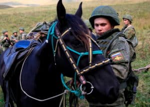 Горное соединение ЮВО совершит с применением гужевого транспорта