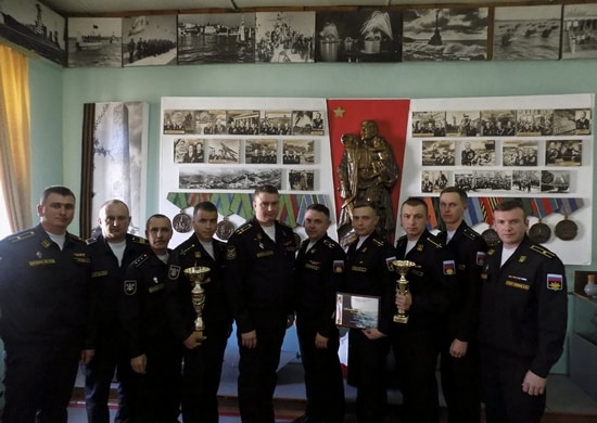 Команда Балтийского флота заняла 1 место в конкурсе торпедных расчётов ВМФ РФ
