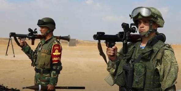 Совместные стрельбы военнослужащих России и Египта