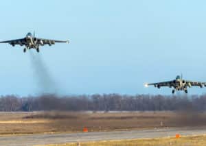 Су-25СМ3 поразили цели на предельно малых высотах