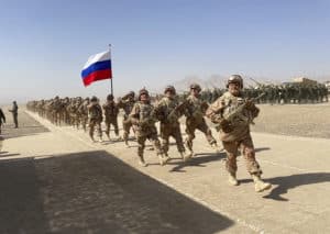 Учения сил ОДКБ в Таджикистане