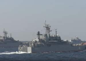 ЧФ провёл учение по обороне побережья при высадке морского десанта
