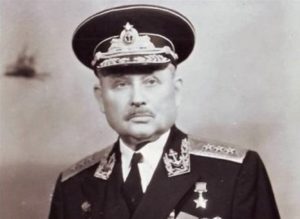 адмирал Герой Советского Союза Октябрьский Ф.С.
