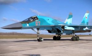 бомбардировщик Су-34
