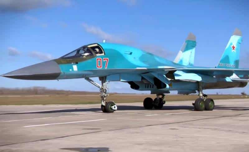 бомбардировщик Су-34
