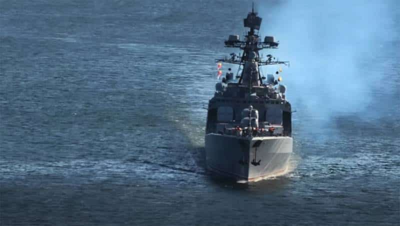 инцидент с участием эсминца USS Chafee ВМС США в Японском море