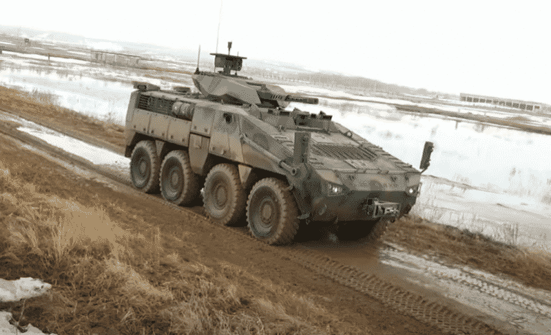 многоцелевая бронированная машина Барыс 8х8 Казахстана
