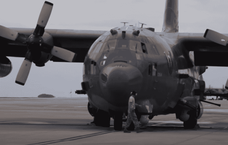 самолет поддержки AC-130J Ghostrider