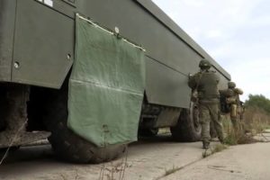 стрельбы БРК Бастион в навесных комплектах снижения заметности
