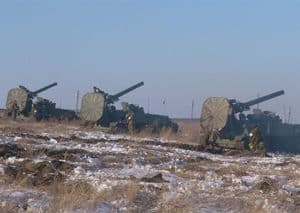 Артиллеристы 49-й армии ЮВО провели более 250 тактических учений различного масштаба в 2021 г