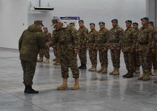 Воинский контингент Армении прибыл для участия в учении ОДКБ «Нерушимое братство-2021»