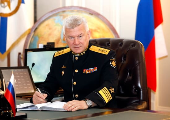 Главком ВМФ России Адмирал Николай Евменов