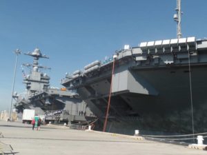 авианосец USS Gerald R. Ford